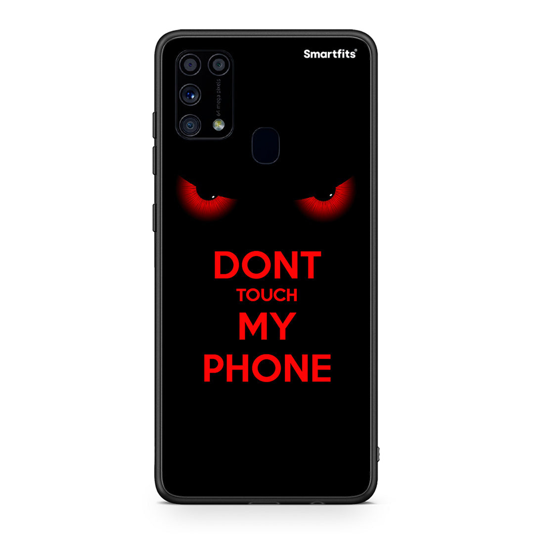 Samsung M31 Touch My Phone θήκη από τη Smartfits με σχέδιο στο πίσω μέρος και μαύρο περίβλημα | Smartphone case with colorful back and black bezels by Smartfits