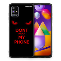 Thumbnail for Θήκη Samsung M31s Touch My Phone από τη Smartfits με σχέδιο στο πίσω μέρος και μαύρο περίβλημα | Samsung M31s Touch My Phone case with colorful back and black bezels