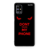 Thumbnail for Samsung M31s Touch My Phone Θήκη από τη Smartfits με σχέδιο στο πίσω μέρος και μαύρο περίβλημα | Smartphone case with colorful back and black bezels by Smartfits
