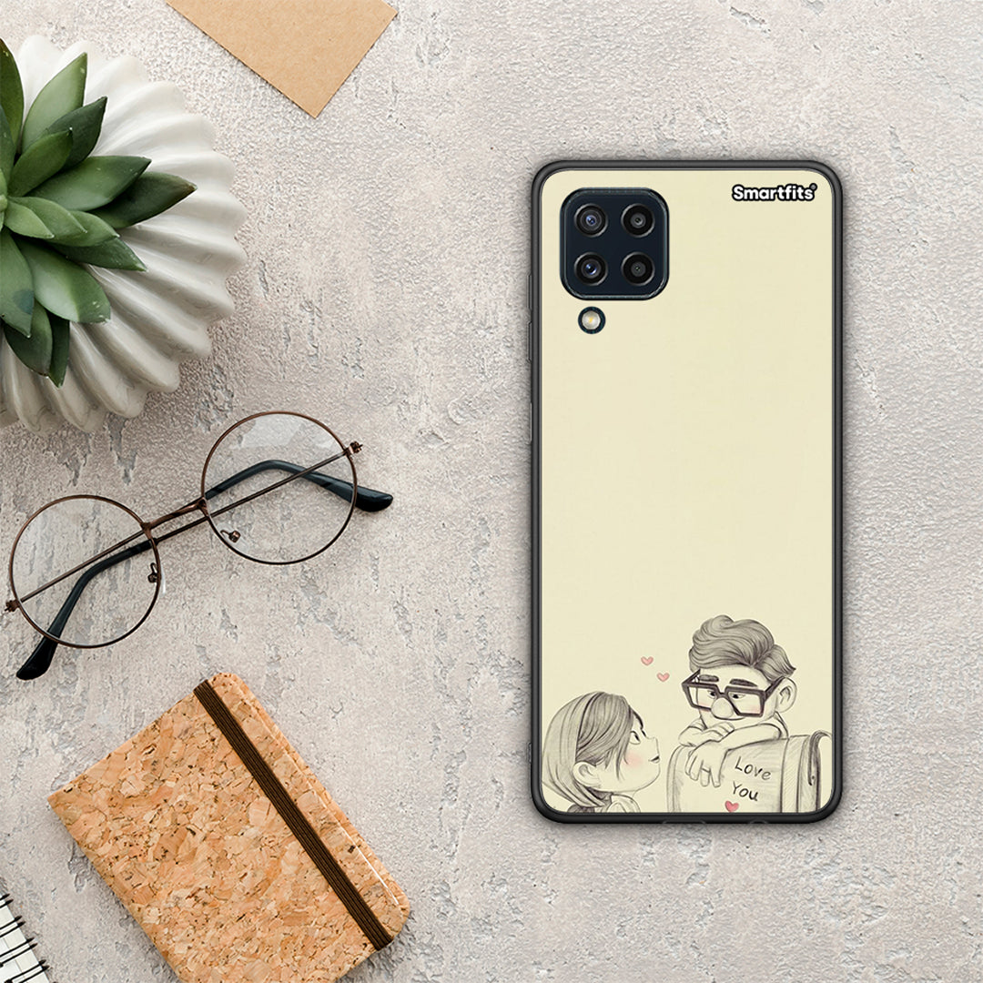 Carl And Ellie - Samsung Galaxy M32 4G / M22 θήκη