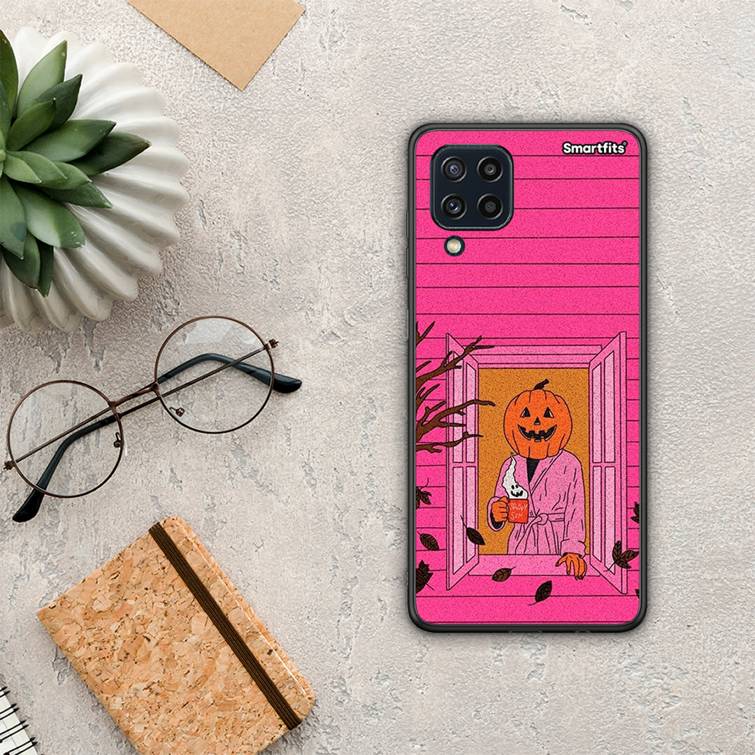 Halloween Pumpkin Lady - Samsung Galaxy M32 4G / M22 θήκη