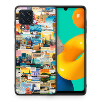 Thumbnail for Θήκη Samsung M32 4G Live To Travel από τη Smartfits με σχέδιο στο πίσω μέρος και μαύρο περίβλημα | Samsung M32 4G Live To Travel case with colorful back and black bezels