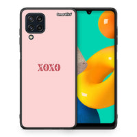 Thumbnail for Θήκη Samsung M32 4G XOXO Love από τη Smartfits με σχέδιο στο πίσω μέρος και μαύρο περίβλημα | Samsung M32 4G XOXO Love case with colorful back and black bezels