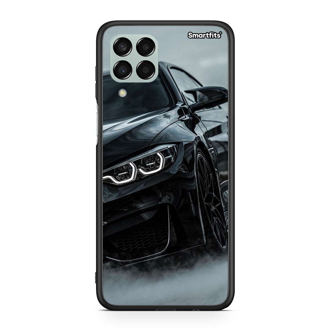 Samsung M33 Black BMW θήκη από τη Smartfits με σχέδιο στο πίσω μέρος και μαύρο περίβλημα | Smartphone case with colorful back and black bezels by Smartfits