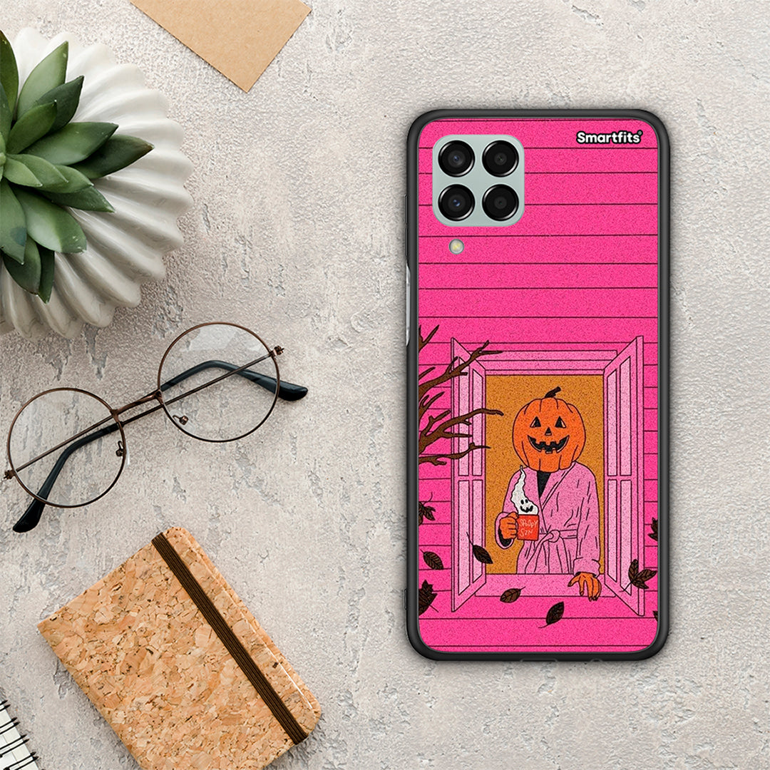 Halloween Pumpkin Lady - Samsung Galaxy M33 θήκη