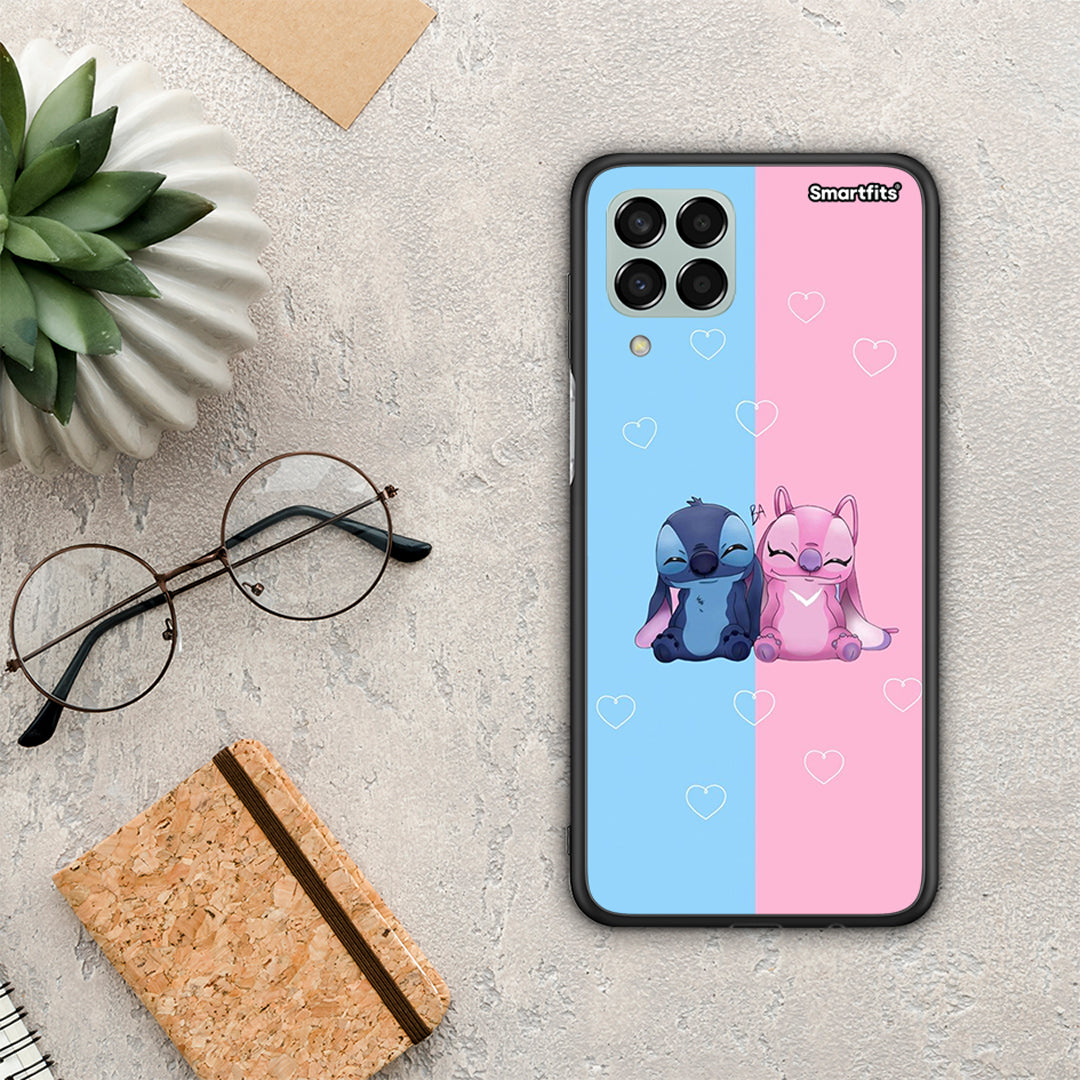 Stitch And Angel - Samsung Galaxy M33 θήκη