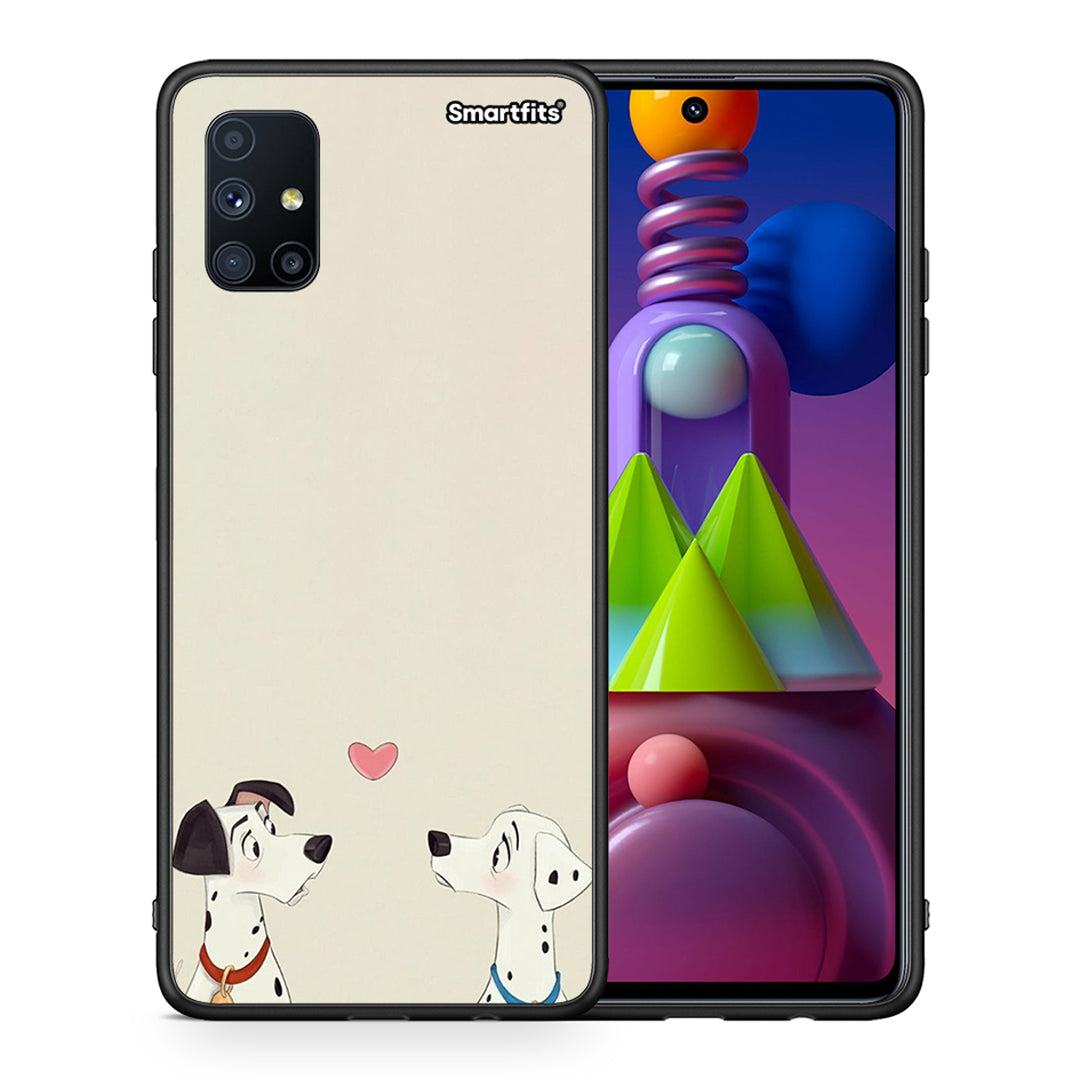 Dalmatians Love - Samsung Galaxy M51 θήκη