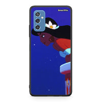 Thumbnail for Samsung M52 5G Alladin And Jasmine Love 2 θήκη από τη Smartfits με σχέδιο στο πίσω μέρος και μαύρο περίβλημα | Smartphone case with colorful back and black bezels by Smartfits