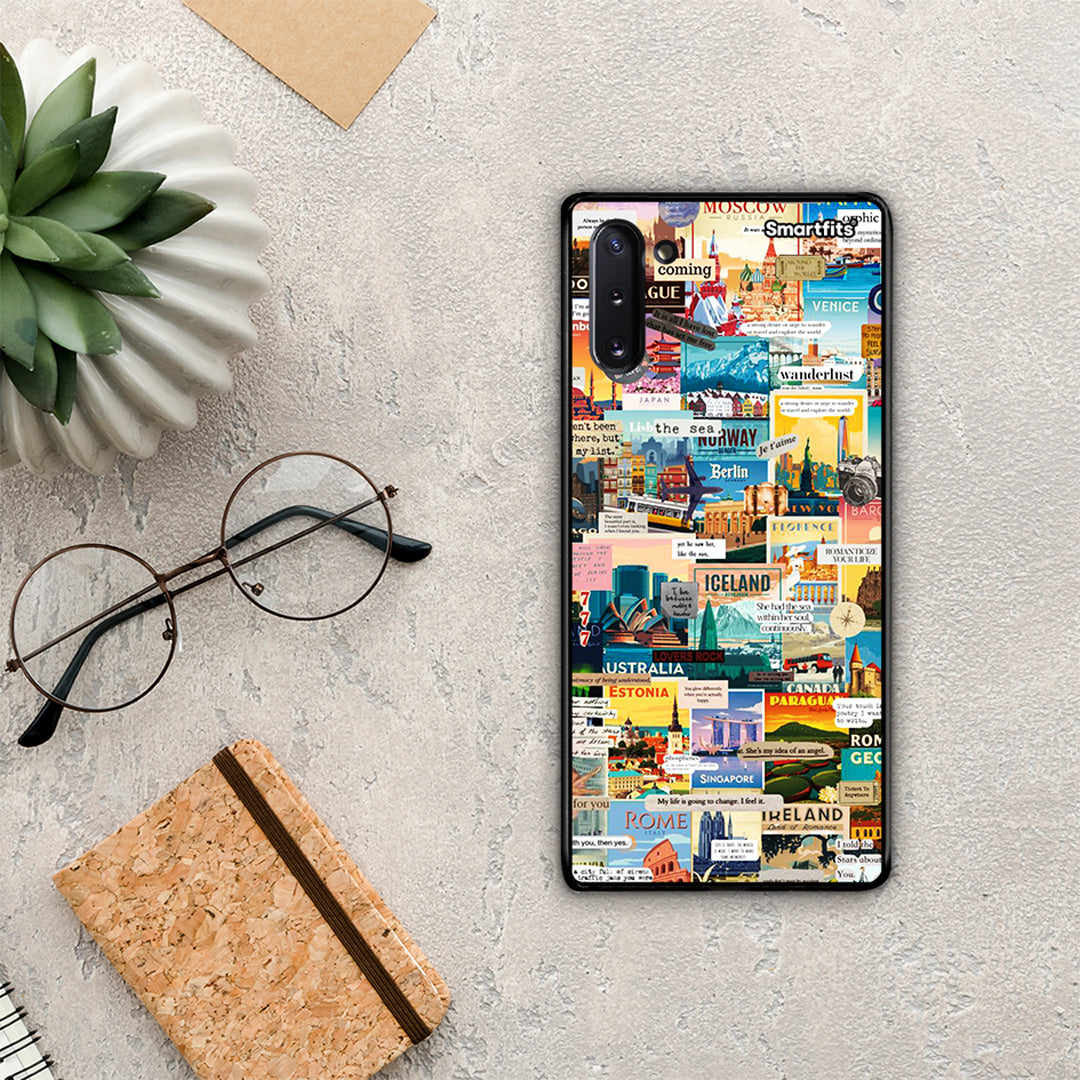 Live To Travel - Samsung Galaxy Note 10 θήκη