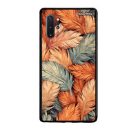 Thumbnail for Samsung Note 10+ Autumn Leaves Θήκη από τη Smartfits με σχέδιο στο πίσω μέρος και μαύρο περίβλημα | Smartphone case with colorful back and black bezels by Smartfits