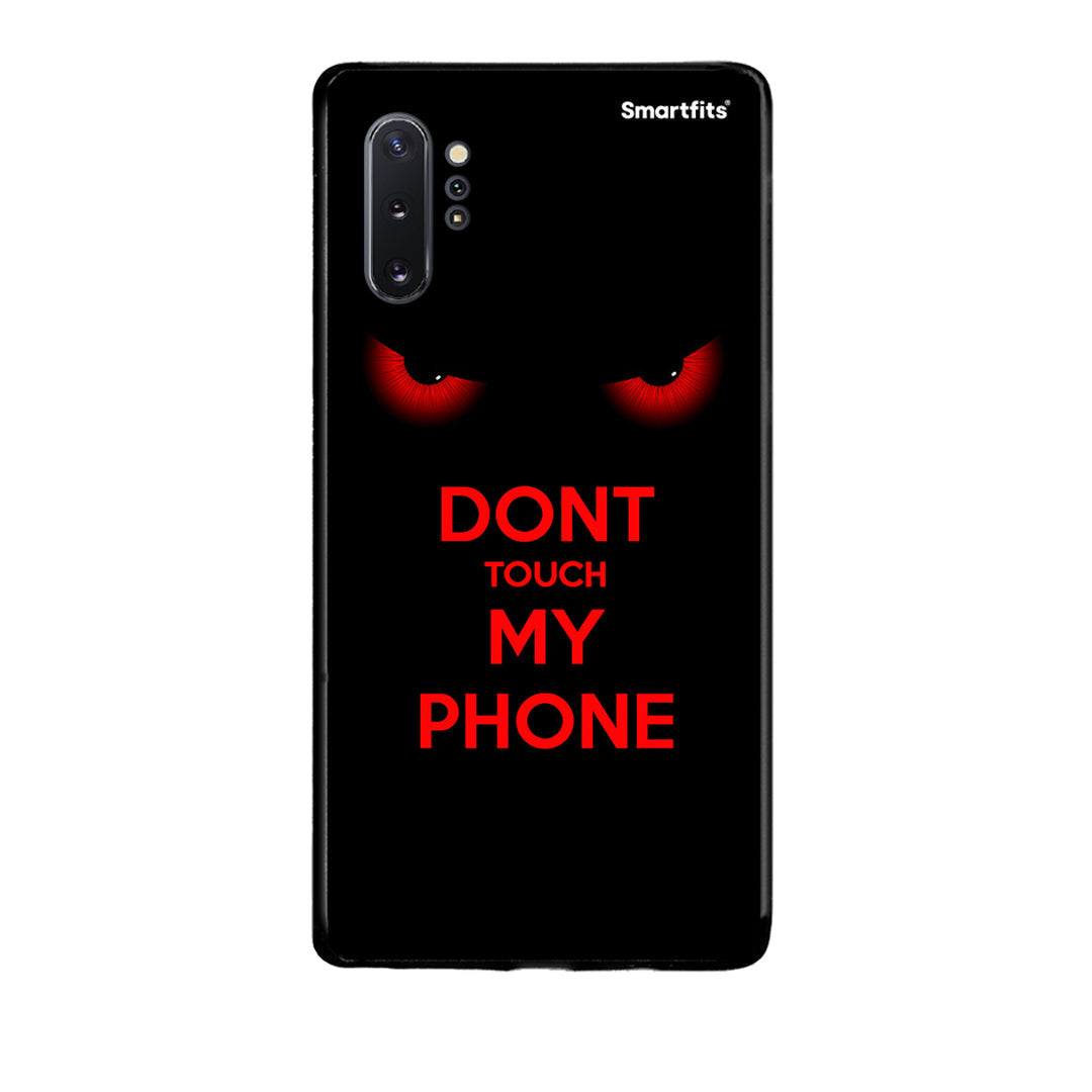 Samsung Note 10+ Touch My Phone Θήκη από τη Smartfits με σχέδιο στο πίσω μέρος και μαύρο περίβλημα | Smartphone case with colorful back and black bezels by Smartfits