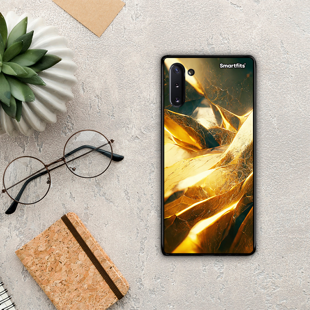 Real Gold - Samsung Galaxy Note 10 θήκη