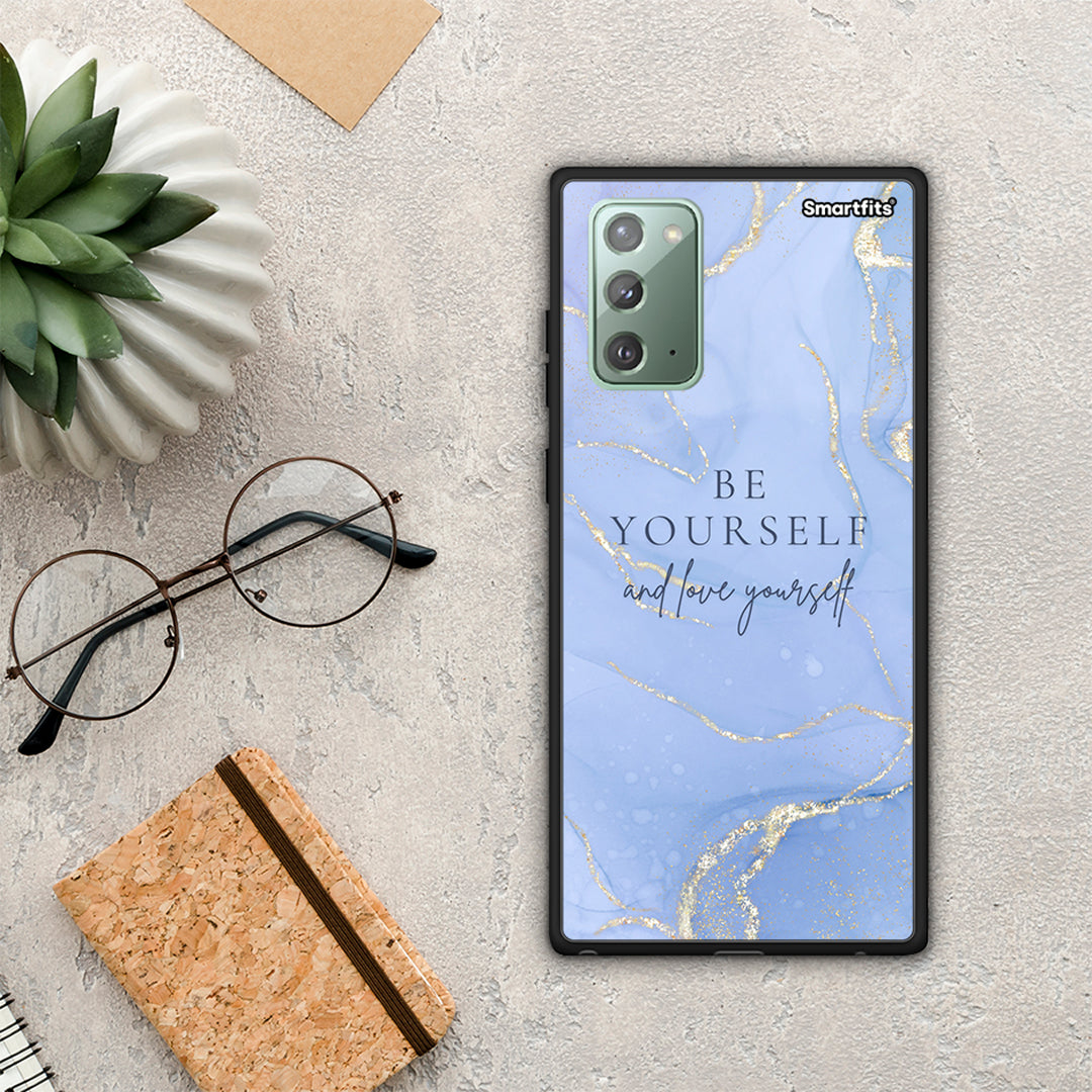 Be Yourself - Samsung Galaxy Note 20 θήκη