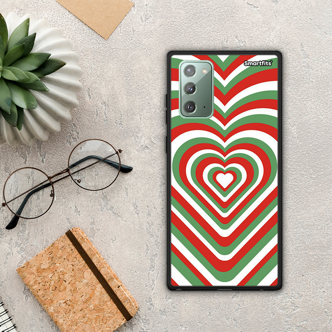 Christmas Hearts - Samsung Galaxy Note 20 θήκη