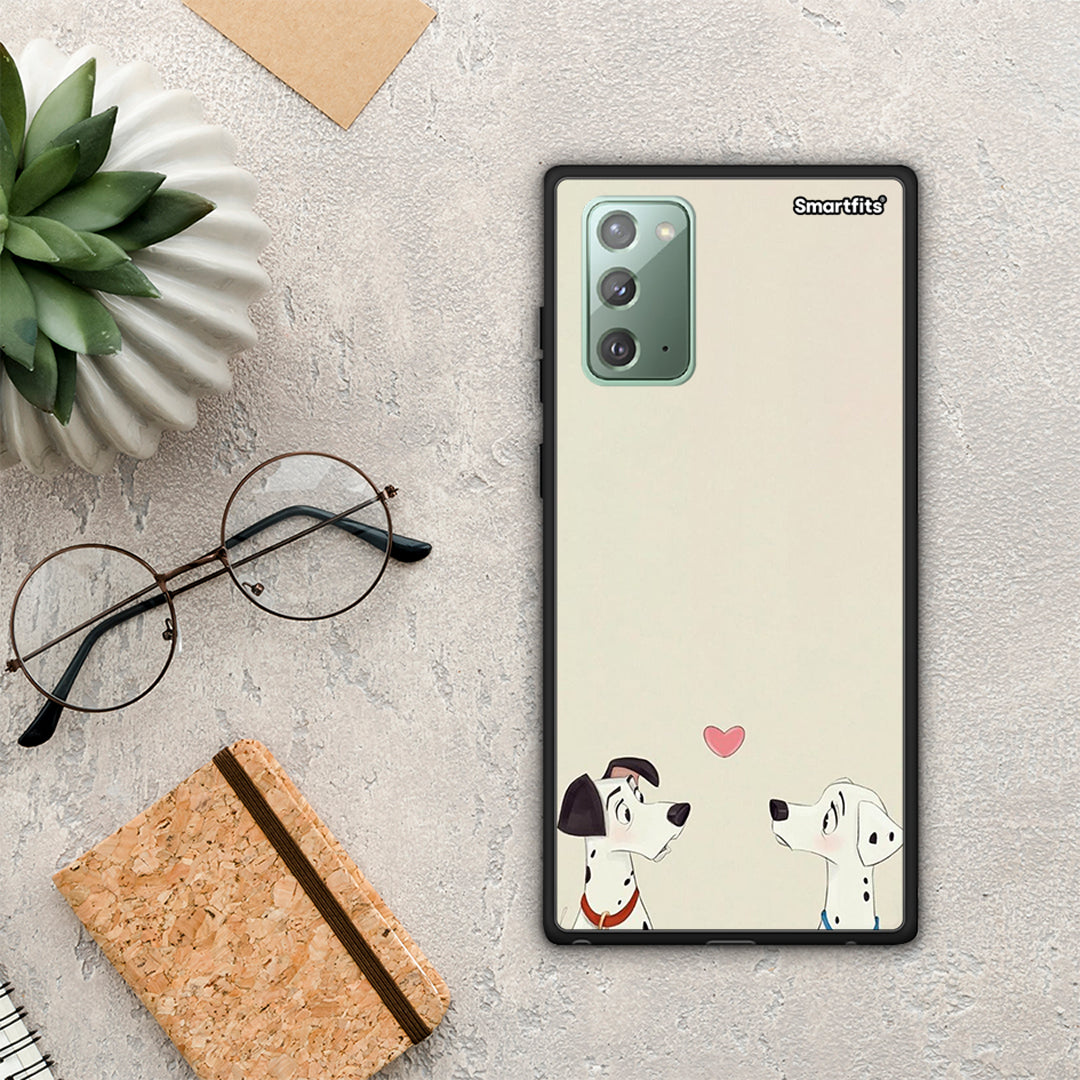 Dalmatians Love - Samsung Galaxy Note 20 θήκη