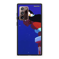 Thumbnail for Samsung Note 20 Ultra Alladin And Jasmine Love 2 θήκη από τη Smartfits με σχέδιο στο πίσω μέρος και μαύρο περίβλημα | Smartphone case with colorful back and black bezels by Smartfits