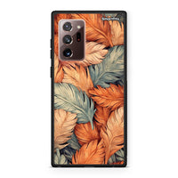 Thumbnail for Samsung Note 20 Ultra Autumn Leaves Θήκη από τη Smartfits με σχέδιο στο πίσω μέρος και μαύρο περίβλημα | Smartphone case with colorful back and black bezels by Smartfits
