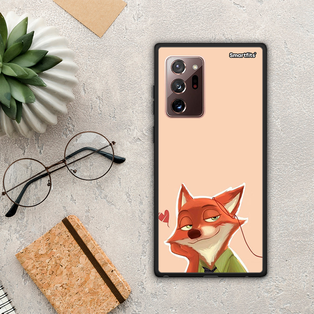 Nick Wilde And Judy Hopps Love 1 - Samsung Galaxy Note 20 Ultra θήκη