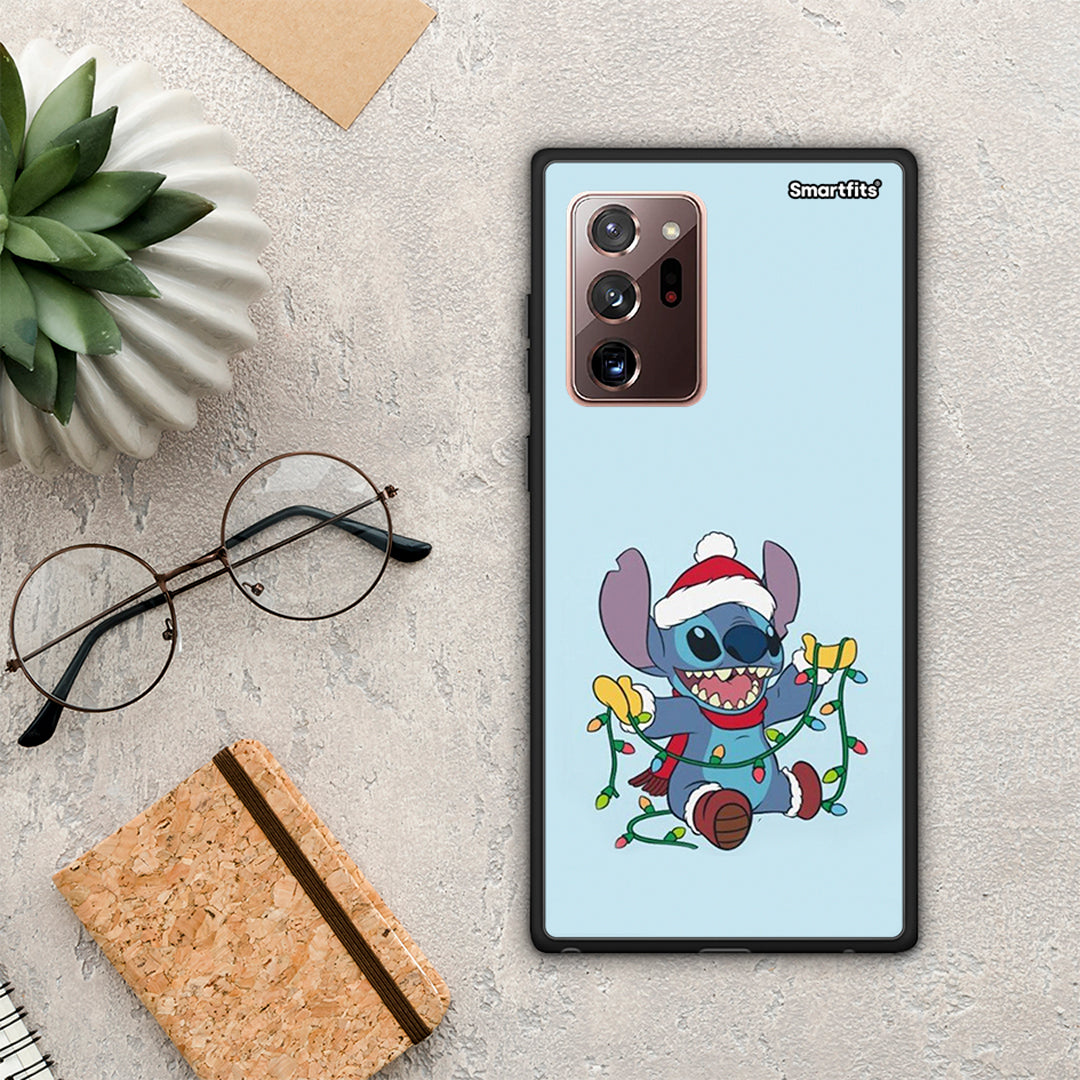 Santa Stich - Samsung Galaxy Note 20 Ultra θήκη