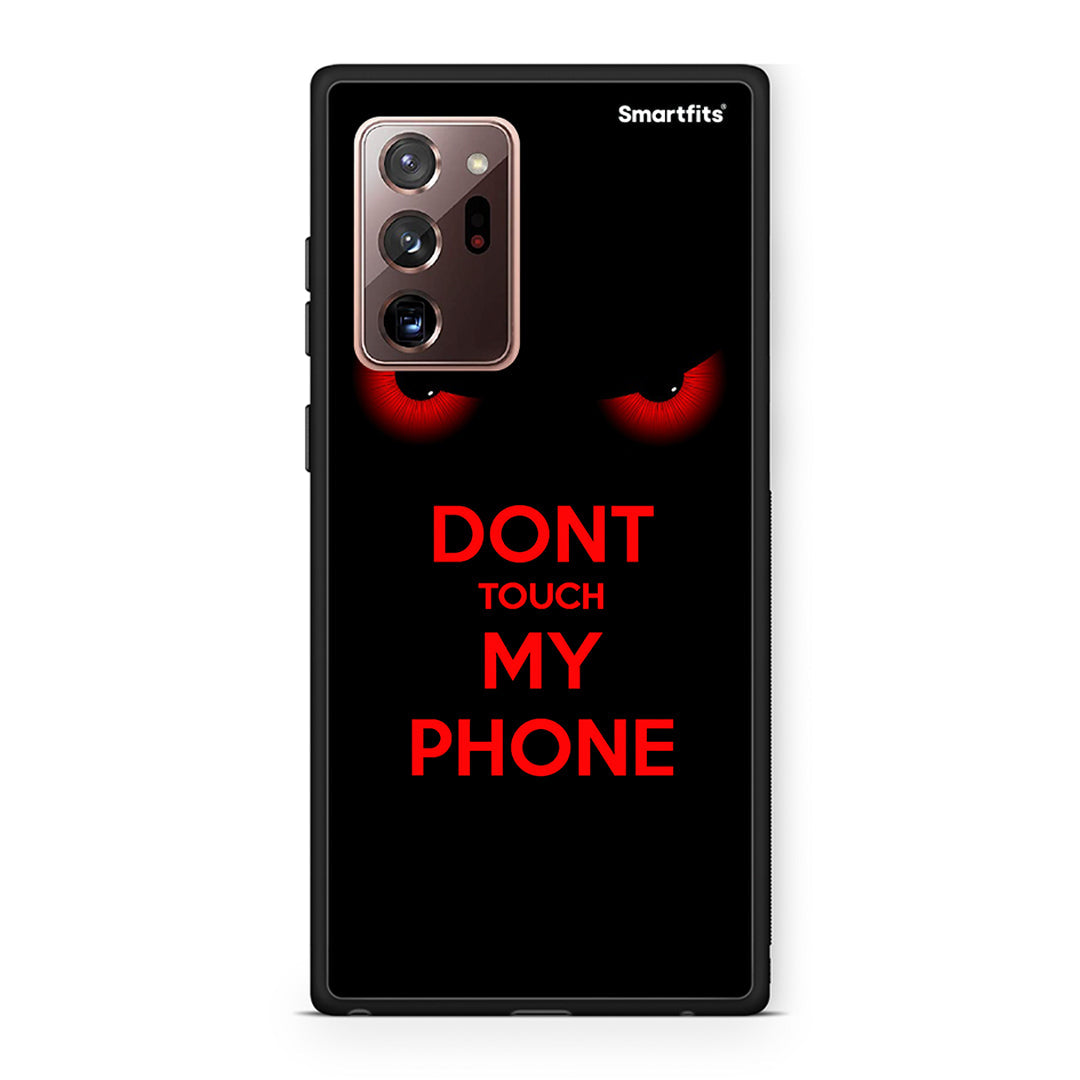 Samsung Note 20 Ultra Touch My Phone Θήκη από τη Smartfits με σχέδιο στο πίσω μέρος και μαύρο περίβλημα | Smartphone case with colorful back and black bezels by Smartfits