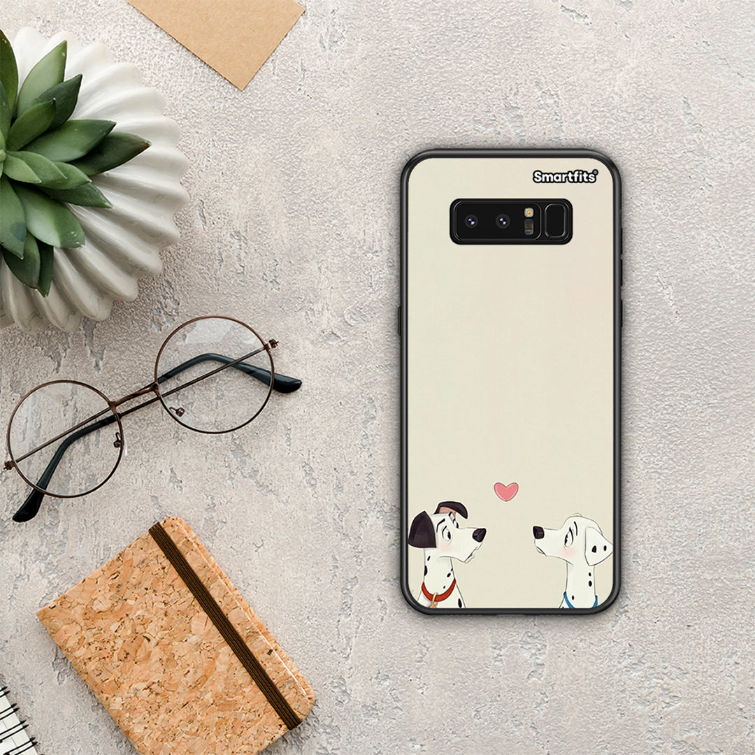Dalmatians Love - Samsung Galaxy Note 8 θήκη