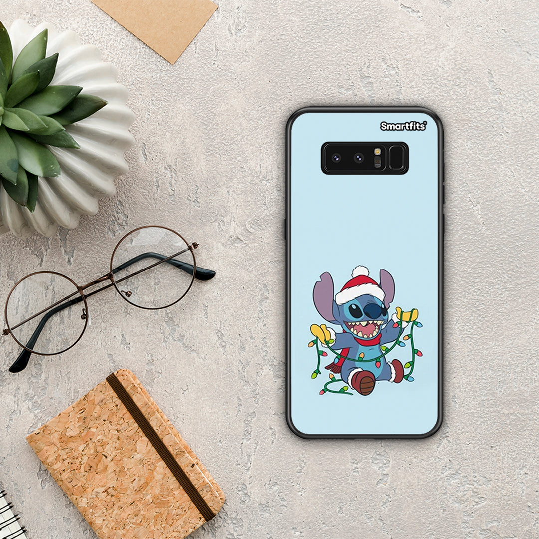 Santa Stich - Samsung Galaxy Note 8 θήκη