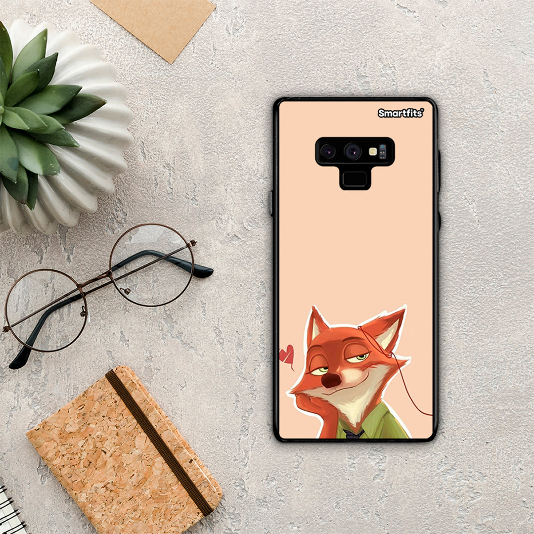 Nick Wilde And Judy Hopps Love 1 - Samsung Galaxy Note 9 θήκη