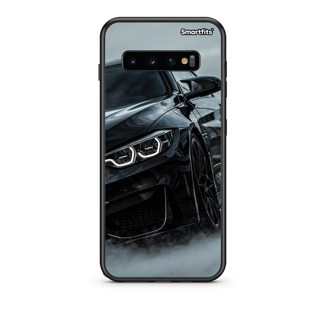 samsung s10 plus Black BMW θήκη από τη Smartfits με σχέδιο στο πίσω μέρος και μαύρο περίβλημα | Smartphone case with colorful back and black bezels by Smartfits