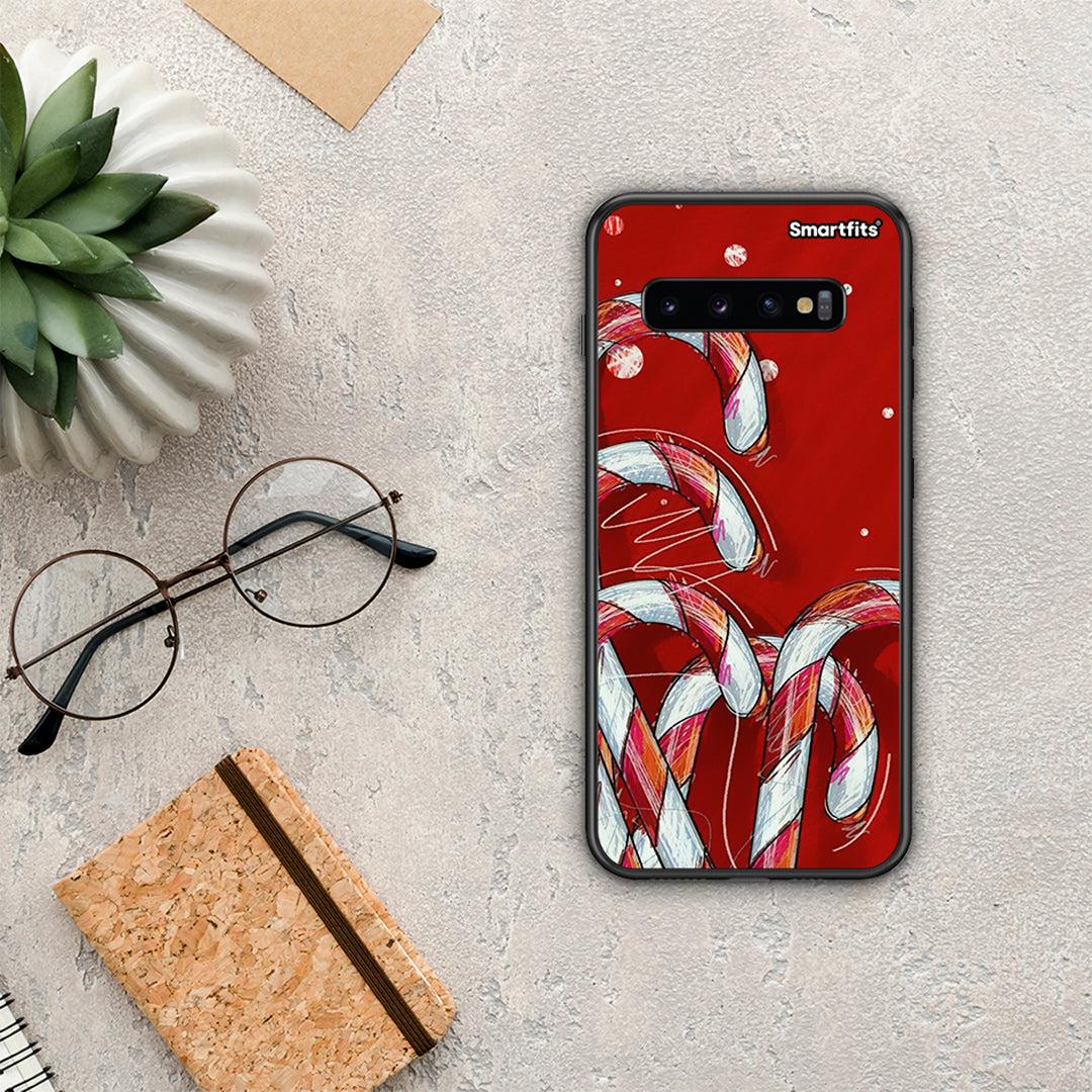 Candy Cane - Samsung Galaxy S10+ θήκη