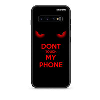 Thumbnail for samsung s10 plus Touch My Phone Θήκη από τη Smartfits με σχέδιο στο πίσω μέρος και μαύρο περίβλημα | Smartphone case with colorful back and black bezels by Smartfits