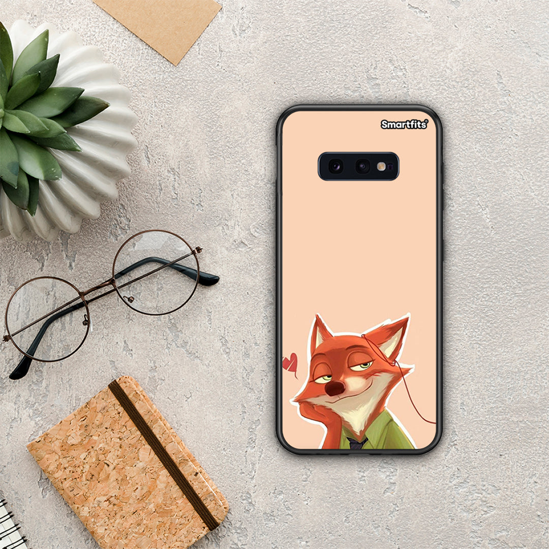 Nick Wilde And Judy Hopps Love 1 - Samsung Galaxy S10e θήκη