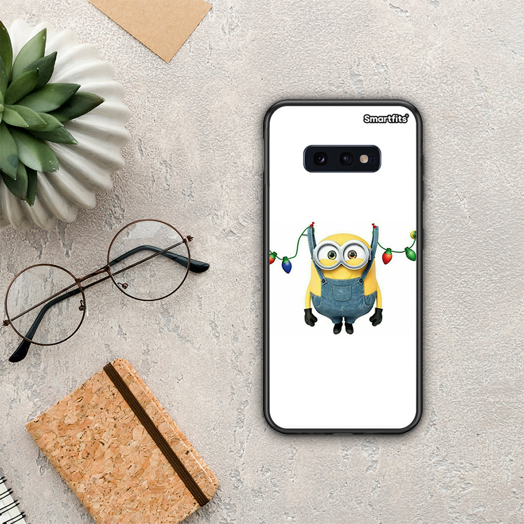 Xmas Minion Lights - Samsung Galaxy S10e θήκη