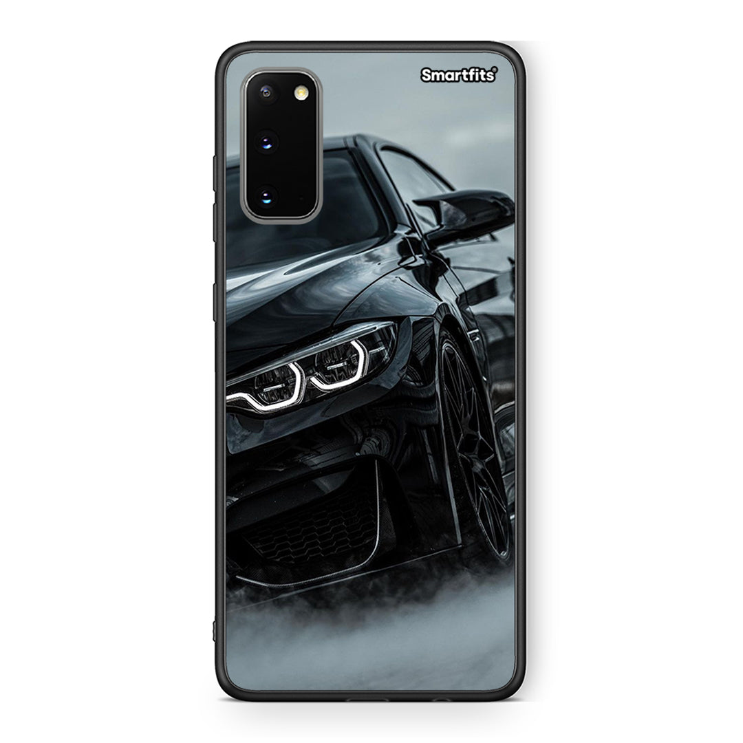 Samsung S20 Black BMW θήκη από τη Smartfits με σχέδιο στο πίσω μέρος και μαύρο περίβλημα | Smartphone case with colorful back and black bezels by Smartfits