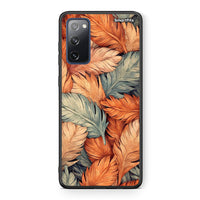 Thumbnail for Θήκη Samsung S20 FE Autumn Leaves από τη Smartfits με σχέδιο στο πίσω μέρος και μαύρο περίβλημα | Samsung S20 FE Autumn Leaves case with colorful back and black bezels