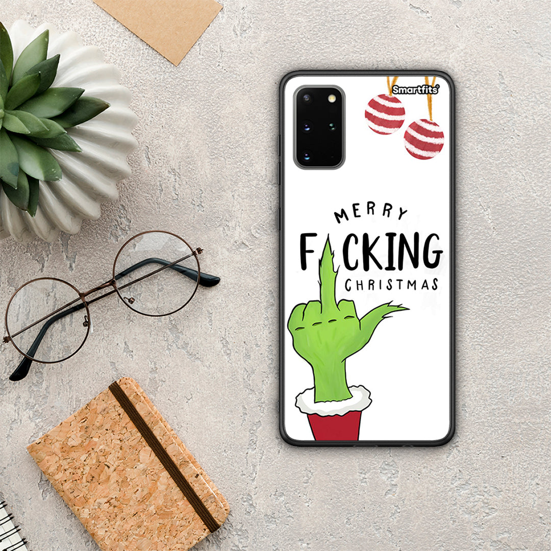 Merry F Xmas - Samsung Galaxy S20+ θήκη