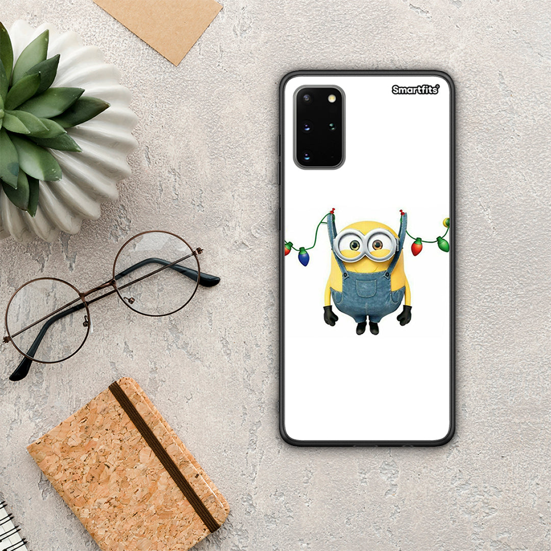 Xmas Minion Lights - Samsung Galaxy S20+ θήκη
