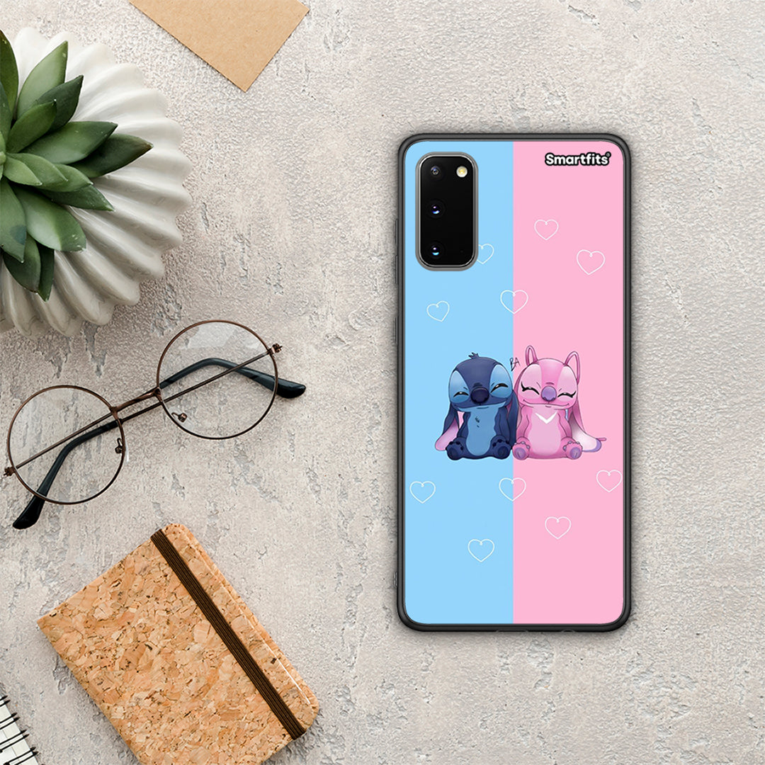 Stitch And Angel - Samsung Galaxy S20 θήκη