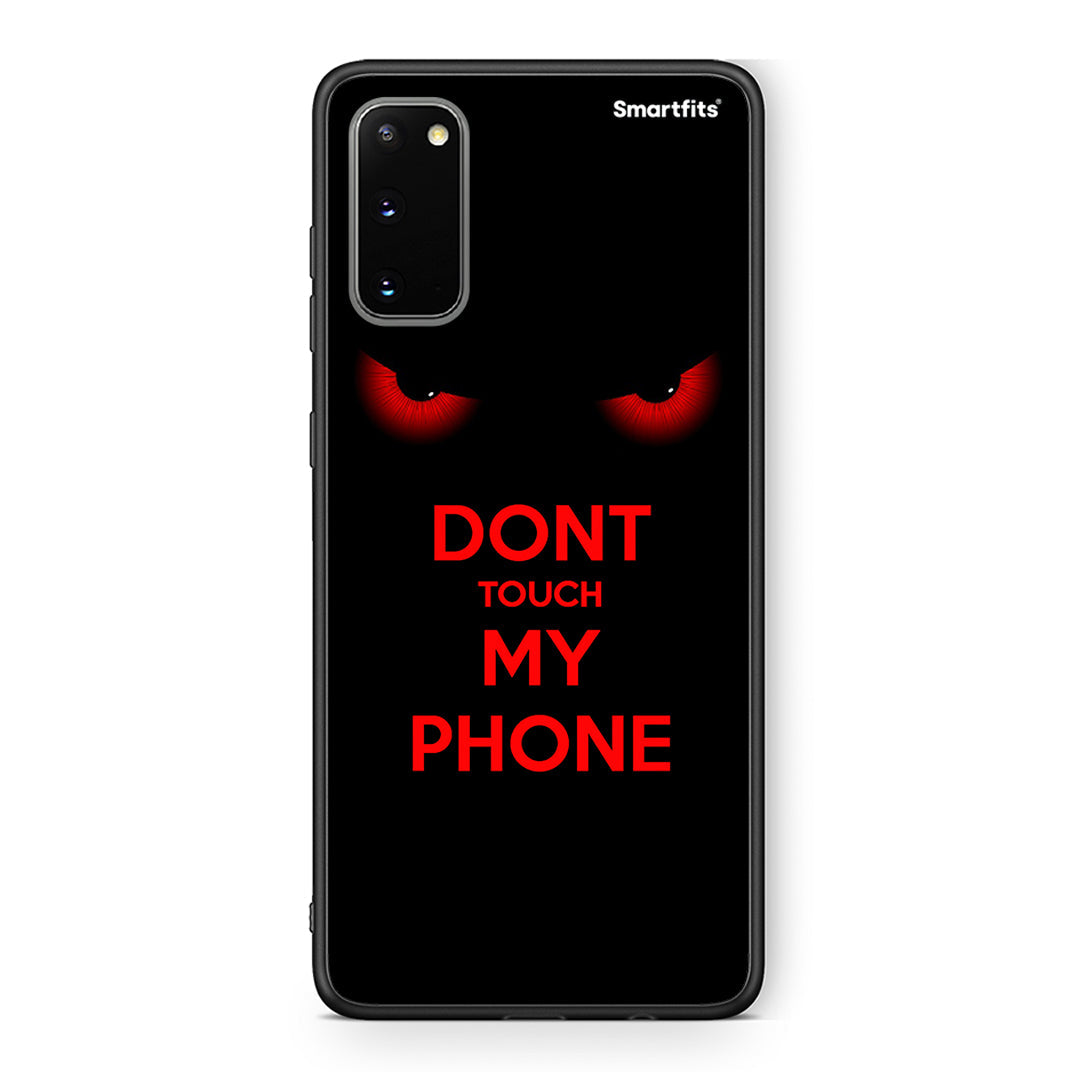 Samsung S20 Touch My Phone Θήκη από τη Smartfits με σχέδιο στο πίσω μέρος και μαύρο περίβλημα | Smartphone case with colorful back and black bezels by Smartfits