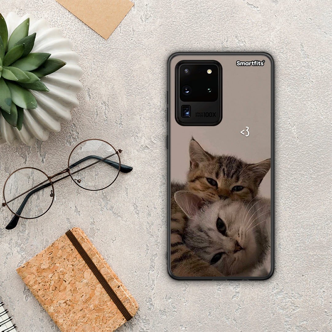 Cats In Love - Samsung Galaxy S20 Ultra θήκη