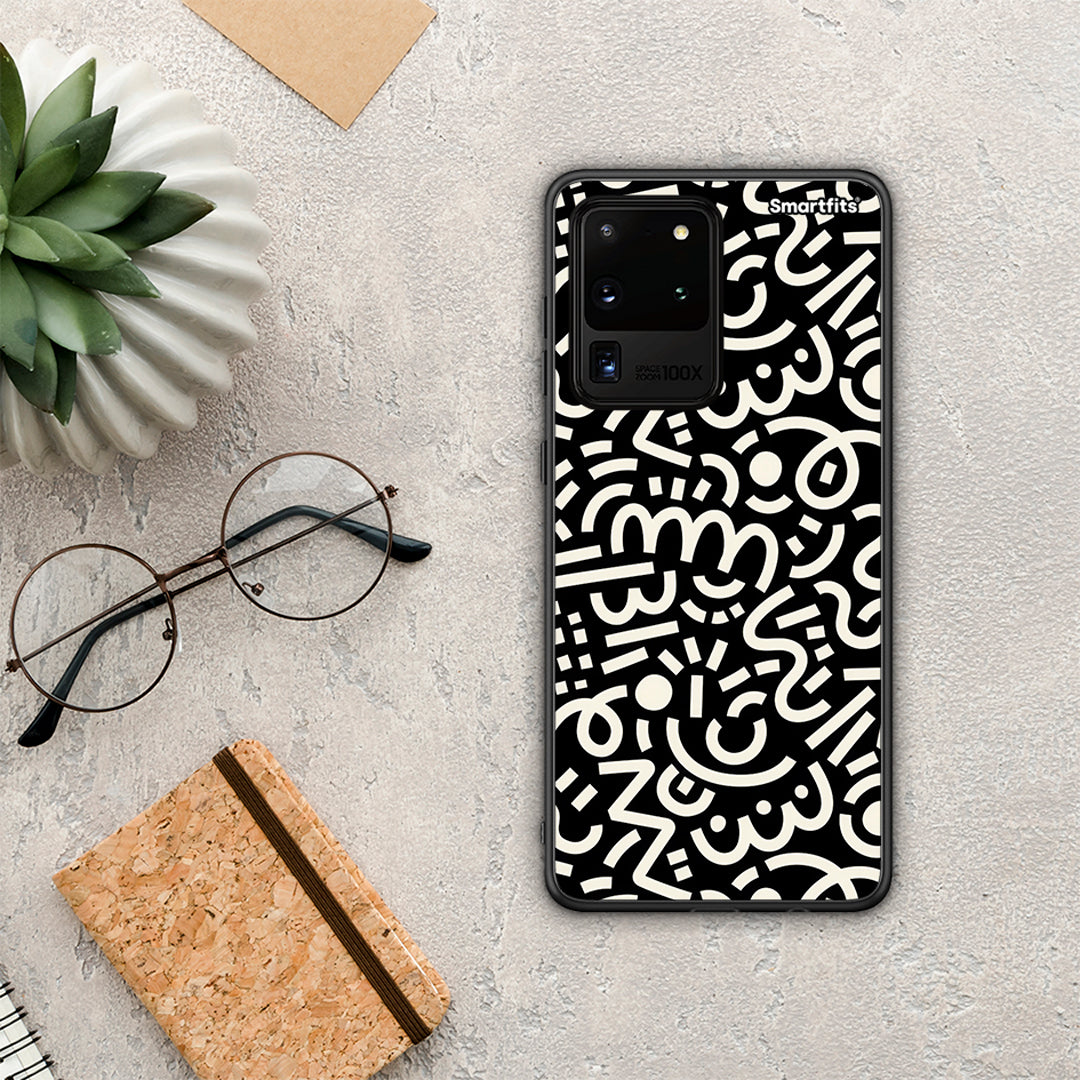 Doodle Art - Samsung Galaxy S20 Ultra θήκη