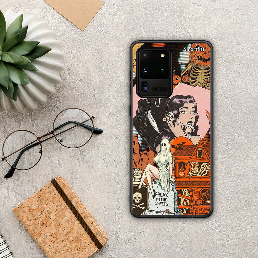 Halloween Collage - Samsung Galaxy S20 Ultra θήκη