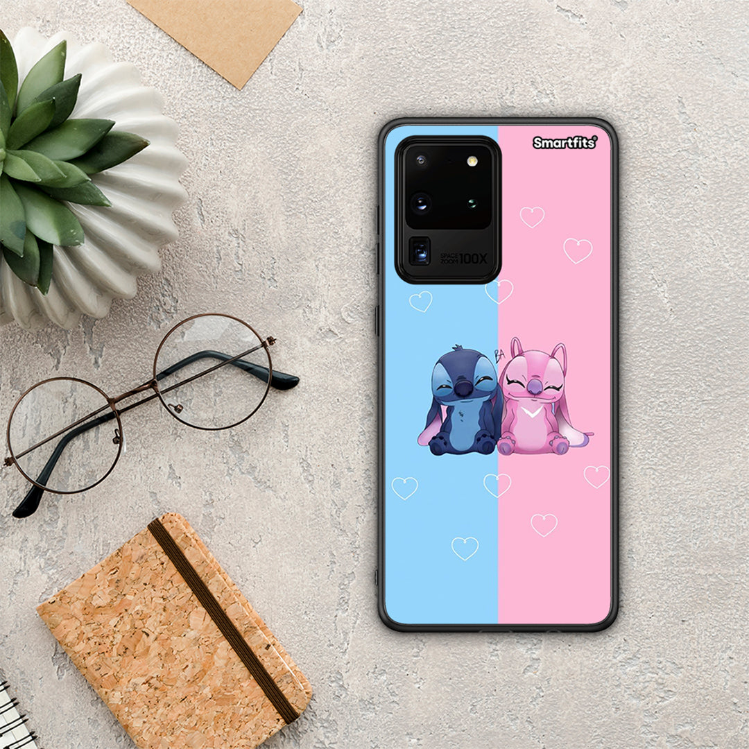Stitch And Angel - Samsung Galaxy S20 Ultra θήκη