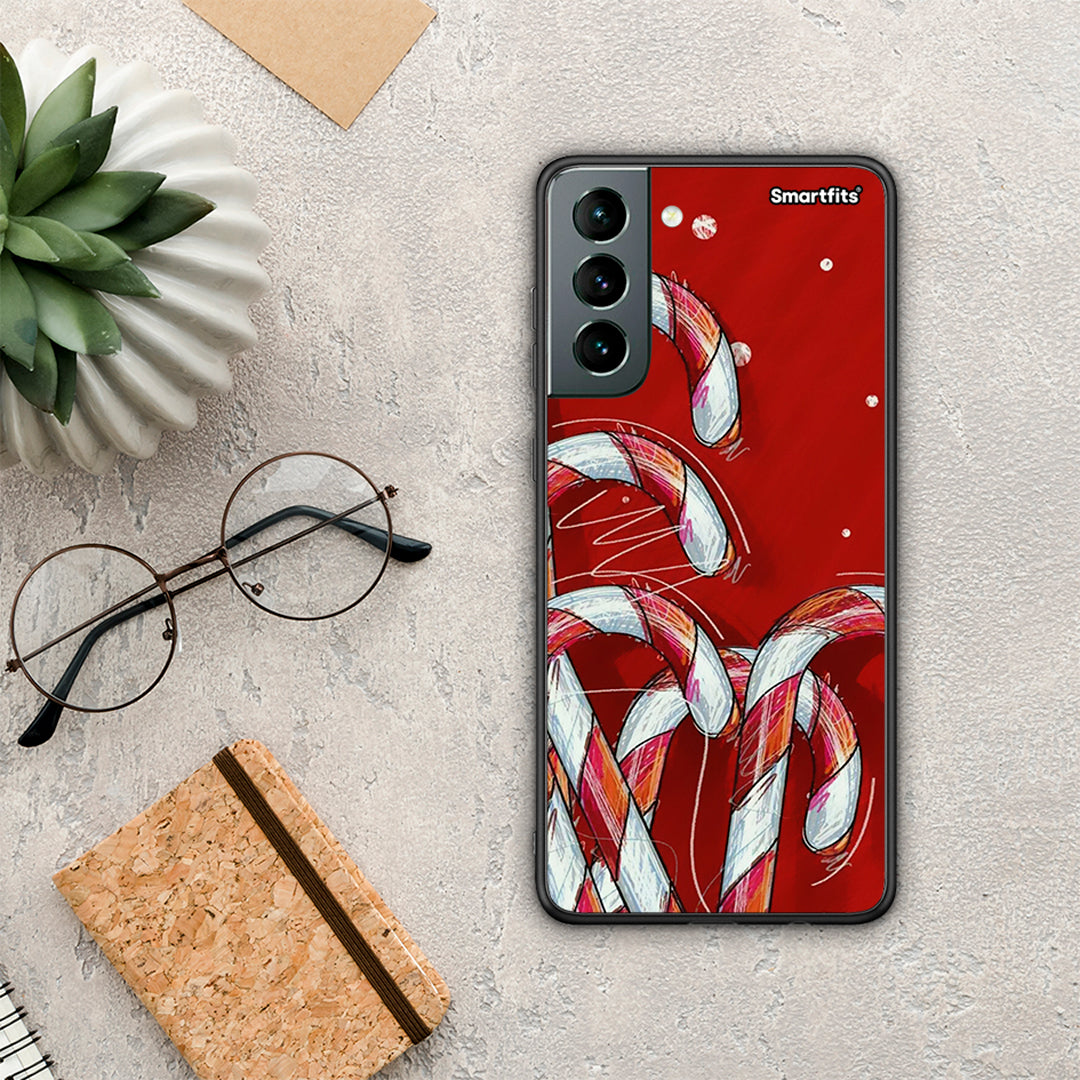 Candy Cane - Samsung Galaxy S21 θήκη