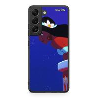 Thumbnail for Samsung S22 Alladin And Jasmine Love 2 θήκη από τη Smartfits με σχέδιο στο πίσω μέρος και μαύρο περίβλημα | Smartphone case with colorful back and black bezels by Smartfits
