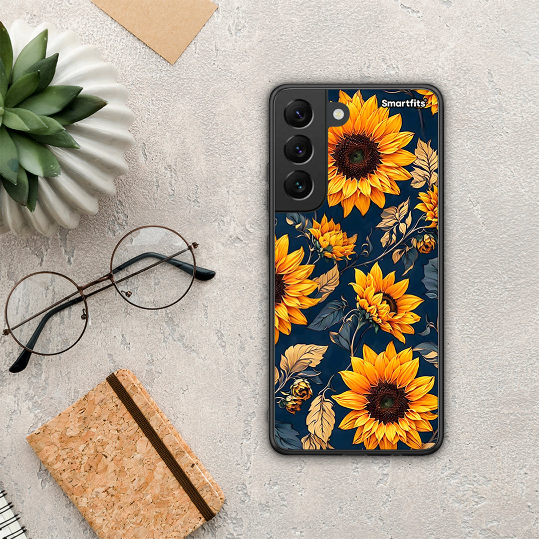 Autumn Sunflowers - Samsung Galaxy S22 θήκη