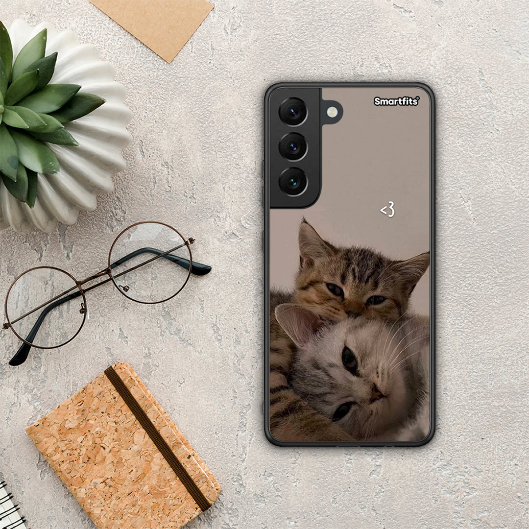 Cats In Love - Samsung Galaxy S22 θήκη