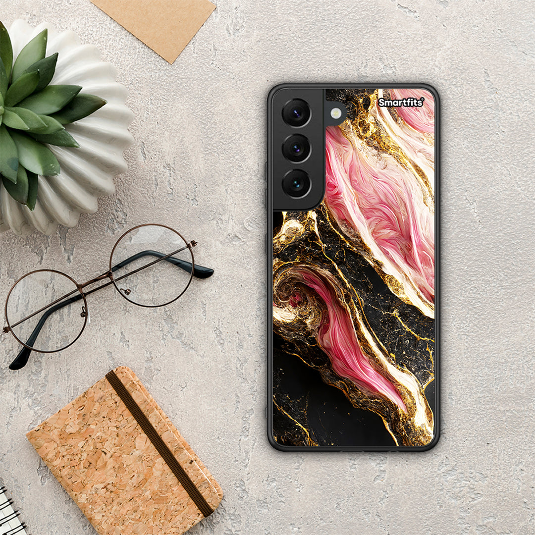 Glamorous Pink Marble - Samsung Galaxy S22 θήκη