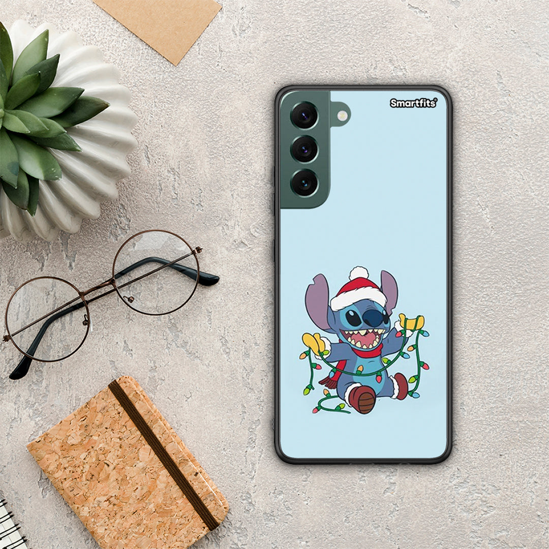 Santa Stich - Samsung Galaxy S22 Plus θήκη