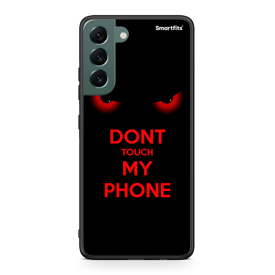 Samsung S22 Plus Touch My Phone Θήκη από τη Smartfits με σχέδιο στο πίσω μέρος και μαύρο περίβλημα | Smartphone case with colorful back and black bezels by Smartfits