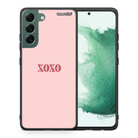 Thumbnail for Θήκη Samsung S22 Plus XOXO Love από τη Smartfits με σχέδιο στο πίσω μέρος και μαύρο περίβλημα | Samsung S22 Plus XOXO Love case with colorful back and black bezels
